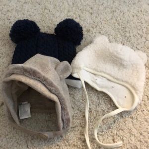 3 Baby infant 0-6 months bonnet